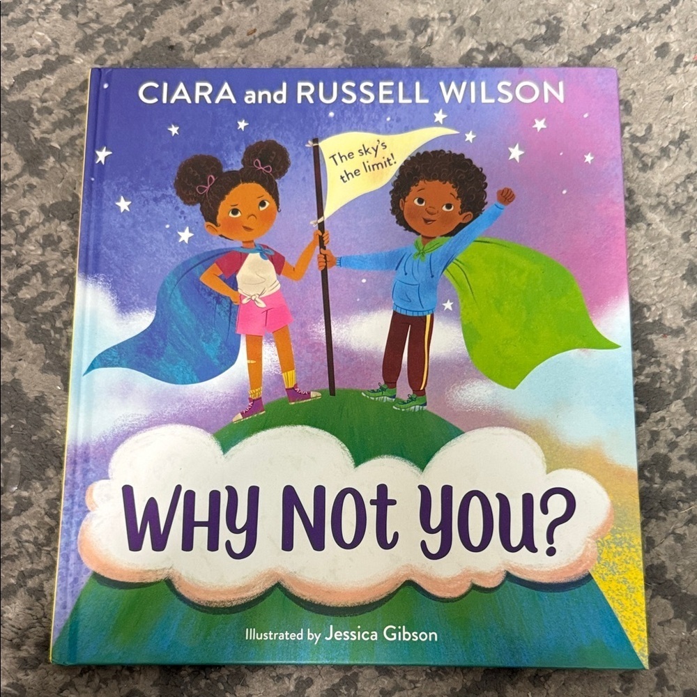 Scholastic 'Why Not You?' Book - Purple and Green Cover